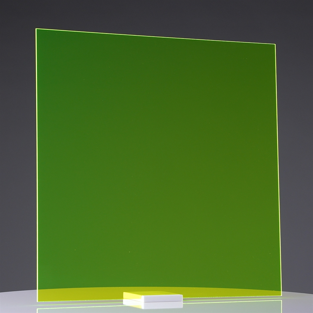 Vihreä fluoresoiva akryyli 